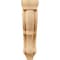 Ekena Millwork 7"W x 8 1/2"D x 26"H Medium Jumbo Traditional Wood Corbel, Red Oak CORW07X09X26TRRO - alternate 2